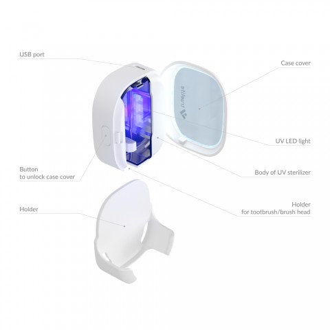 TrueLife Fogkefe fej sterilizáló